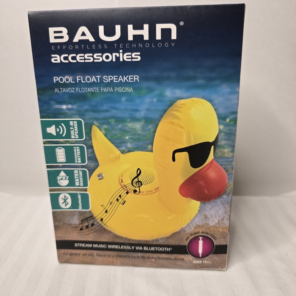 Yellow Pool Float Speaker